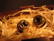 Запонки из гильз .45ACP или .50AE с драгоценными камнями